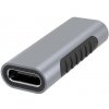 Spojka OEM USB-C Female - USB-C Female hliníková Spojka OEM USB-C Female - USB-C Female hliníková