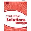Solutions: Pre-Intermediate: Workbook (Tim Falla,Davies Paul A.)(Brožovaná) Solutions: Pre-Intermediate: Workbook (Tim Falla,Davies Paul A.)(Brožovaná)