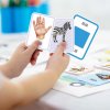 INSPIO Šablóna XXL Montessori karty pre deti - 155 kariet s anglickými slovami 8x11 čierna, modrá, červená, fialová, plnofarebný motív, tyrkysová INSPIO Šablóna XXL Montessori karty pre deti - 155 kariet s anglickými slovami 8x11 čierna, modrá, červená, fialová, plnofarebný motív, tyrkysová