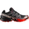Pánska bežecká obuv Salomon Speedcross 6 GTX Black/Fiery Red/Almond Milk UK 10 Pánska bežecká obuv Salomon Speedcross 6 GTX Black/Fiery Red/Almond Milk UK 10