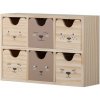 Drevený detský organizér na hračky v prírodnej farbe 27x8x18 cm Calle – Bloomingville Mini Drevený detský organizér na hračky v prírodnej farbe 27x8x18 cm Calle – Bloomingville Mini