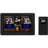 ABCtech Solight meteostanice TE81WIFI, aplikace Smart Life, extra velký barevný LCD, teplota, vlhkost, tlak, USB nabíjení, černá ABCtech Solight meteostanice TE81WIFI, aplikace Smart Life, extra velký barevný LCD, teplota, vlhkost, tlak, USB nabíjení, černá