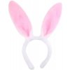 Čelenka králičie uši - bielo-ružová Čelenka králičie uši - bielo-ružová