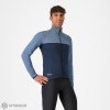 Castelli ESTREMO bunda, šedá/tmavá modrá M Castelli ESTREMO bunda, šedá/tmavá modrá M