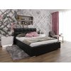 LARA 140X200 ČALÚNENÁ MANŽELSKÁ POSTEĽ ČIERNA EKO-KOŽA S ÚLOŽNÝM PRIESTOROM LARA 140X200 ČALÚNENÁ MANŽELSKÁ POSTEĽ ČIERNA EKO-KOŽA S ÚLOŽNÝM PRIESTOROM