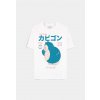 Pokémon - Snorlax - Women's Short Sleeved T-shirt Velikost: L, Barva: White Pokémon - Snorlax - Women's Short Sleeved T-shirt Velikost: L, Barva: White
