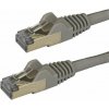 StarTech.com 2m CAT6A Ethernet Cable, 10 Gigabit Shielded Snagless RJ45 100W PoE Patch Cord, CAT 6A 10GbE STP Network Cable w/Strain Relief, Grey, Fluke Tested/UL Certified Wiring/TIA - Category 6A - StarTech.com 2m CAT6A Ethernet Cable, 10 Gigabit Shielded Snagless RJ45 100W PoE Patch Cord, CAT 6A 10GbE STP Network Cable w/Strain Relief, Grey, Fluke Tested/UL Certified Wiring/TIA - Category 6A -