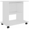 PC stôl na kolieskach 80x50 cm Dekorhome PC stôl na kolieskach 80x50 cm Dekorhome