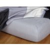 DADKA froté prestieradlo farba šedá 140/200 DADKA froté prestieradlo farba šedá 140/200