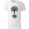 Narodeninový strom 50 - Tričko z organickej bavlny - 2XL ( Biela ) Narodeninový strom 50 - Tričko z organickej bavlny - 2XL ( Biela )