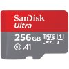 SanDisk Ultra microSDXC 256 GB + SD Adapter 150 MB/s A1 Class 10 UHS-I 85235110 SanDisk Ultra microSDXC 256 GB + SD Adapter 150 MB/s A1 Class 10 UHS-I 85235110