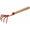 ROSTETO Kyprič pazúr 5 zubov s drevenou násadou 27cm ROSTETO Kyprič pazúr 5 zubov s drevenou násadou 27cm