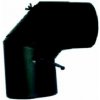 Koleno na dymovod hrubostenné 90° s klapkou priemer 150mm, hrúbka steny 1,5mm Koleno na dymovod hrubostenné 90° s klapkou priemer 150mm, hrúbka steny 1,5mm