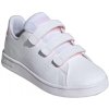adidas Advantage Court K cloud white/cloud white/clear pink Biela