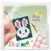 Pixelhobby Pixel kľúčenka králik - 1 ks Pixelhobby Pixel kľúčenka králik - 1 ks