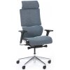 Kancelárska balančná stolička PHOENIX, sivomodrá Kancelárska balančná stolička PHOENIX, sivomodrá