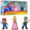 Super Mario figúrky Mario, Luigi a princezná Peach 12 cm Super Mario figúrky Mario, Luigi a princezná Peach 12 cm