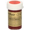 Cakesupplies Gélová farba Christmas Red červená 25 g