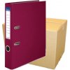 Pákový šanón 25 ks, 50mm, A4, PP/kartón, s ochranným spodným kovaním, VICTORIA OFFICE Basic, bordový, Akcia, TIP, zvýhodnené balenie Pákový šanón 25 ks, 50mm, A4, PP/kartón, s ochranným spodným kovaním, VICTORIA OFFICE Basic, bordový, Akcia, TIP, zvýhodnené balenie