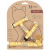 Amiplay Postroj pre mačku s vodítkom BeHappyCat Banana | Postroje pre mačky - M Amiplay Postroj pre mačku s vodítkom BeHappyCat Banana | Postroje pre mačky - M