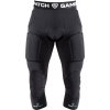 Kompresné unisex legíny GAMEPATCH, PADDED 3/4 TIGHTS WITH FULL PROTECTION čierna,biela L Kompresné unisex legíny GAMEPATCH, PADDED 3/4 TIGHTS WITH FULL PROTECTION čierna,biela L