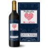 Sablio Najlepšia mamička Cabernet Sauvignon Červené víno 12 % 0,75 l (holá fľaša) Sablio Najlepšia mamička Cabernet Sauvignon Červené víno 12 % 0,75 l (holá fľaša)