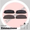 ZIMMERMANN Sada brzdových platničiek kotúčovej brzdy 24045.130.1 ZIMMERMANN Sada brzdových platničiek kotúčovej brzdy 24045.130.1