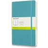 Moleskine Zápisník - mäkké dosky A5, čistý, tyrkysový Moleskine Zápisník - mäkké dosky A5, čistý, tyrkysový