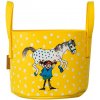 Muurla Úložný kôš Pippi and the horse 17l, žltý Muurla Úložný kôš Pippi and the horse 17l, žltý
