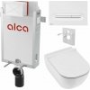 Sada Alcadrain pre montáž na stenu, WC Mio, sedadlo s tlačidlom, biela matná M1876 KAE149 1 set Sada Alcadrain pre montáž na stenu, WC Mio, sedadlo s tlačidlom, biela matná M1876 KAE149 1 set