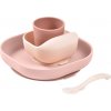 Jedálenská sada silikónová 4-dielna Cotton Candy Jedálenská sada silikónová 4-dielna Cotton Candy