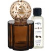 Maison Berger Paris Darčeková sada katalytická lampa Pomelis hnedá + náplň Veľkolepá vanilka 250 ml