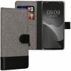 Púzdro kwmobile Flipové Motorola Moto G Stylus 5G 2023 sivé