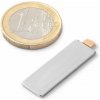 SOLLAU Neodymový magnet hranol (samolepící) 30x10x1 mm, N38, ponikelovaný SOLLAU Neodymový magnet hranol (samolepící) 30x10x1 mm, N38, ponikelovaný