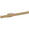 Hansgrohe AddStoris S - Dvojitý držiak na toaletný papier, kartáčovaný bronz 41768140 Hansgrohe AddStoris S - Dvojitý držiak na toaletný papier, kartáčovaný bronz 41768140