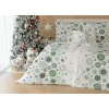 Matějovský Posteľné návliečky Green Stars Bavlna de luxe 2x70x90,2x140x220 cm - možnosť úpravy rozmeru Matějovský Posteľné návliečky Green Stars Bavlna de luxe 2x70x90,2x140x220 cm - možnosť úpravy rozmeru