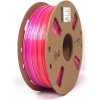 Gembird tisková struna (filament), PLA, 1,75mm, 1kg, silk rainbow, červená/fialová Gembird tisková struna (filament), PLA, 1,75mm, 1kg, silk rainbow, červená/fialová