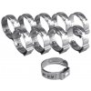 EXTOL PREMIUM Spona na hadici, 10 ks, 21 mm, INOX 8865178