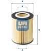 Olejový filter UFI 25.177.00 Olejový filter UFI 25.177.00