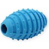 Petnova hračky pre zvieratá TPR RUGBYBALL BLUE hračka pre psa 10 cm Petnova hračky pre zvieratá TPR RUGBYBALL BLUE hračka pre psa 10 cm