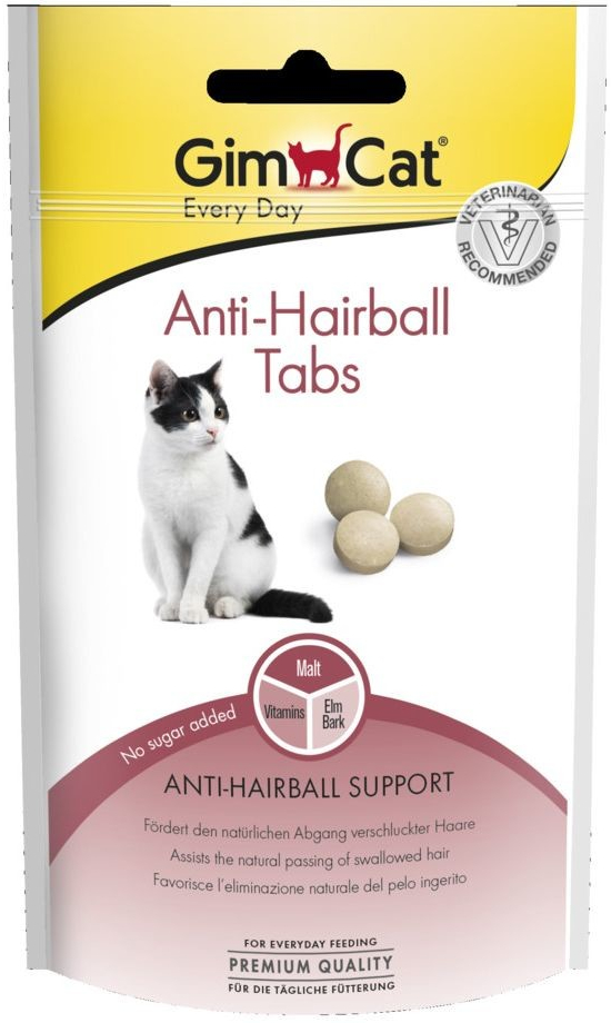 GimCat Anti-Hairball Tabs 3 x 40 g