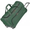 Travelite Basics Fresh Wheeled Duffle Dark green taška Travelite Basics Fresh Wheeled Duffle Dark green taška