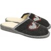 Dámske papuče ĽÚBIMŤA čierne Dámske papuče ĽÚBIMŤA čierne