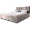 Wilsondo Manželská čalúnená posteľ s úložným priestorom Avela 160x200 - krémová Wilsondo Manželská čalúnená posteľ s úložným priestorom Avela 160x200 - krémová