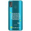 Picasee silikónový prehľadný obal pre Honor 9X Lite - Kazma - MĚLI BYSTE SE DO TOHO PUSTIT Picasee silikónový prehľadný obal pre Honor 9X Lite - Kazma - MĚLI BYSTE SE DO TOHO PUSTIT