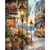 Norimpex diamantové maľovanie Kvetinová ulica 30 x 40cm Norimpex diamantové maľovanie Kvetinová ulica 30 x 40cm
