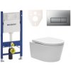 Cenovo zvýhodnený závesný WC set Geberit do ľahkých stien / predstenová montáž + WC SAT Brevis SIKOGES7W8 Cenovo zvýhodnený závesný WC set Geberit do ľahkých stien / predstenová montáž + WC SAT Brevis SIKOGES7W8
