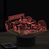 Beling 3D lampa, Formula Michael Schumacher Ferrari ,16 farebná, FF6 Beling 3D lampa, Formula Michael Schumacher Ferrari ,16 farebná, FF6