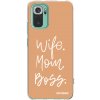 Picasee silikonový průhledný obal pro Xiaomi Redmi Note 10 Pro - Boss Mama Picasee silikonový průhledný obal pro Xiaomi Redmi Note 10 Pro - Boss Mama