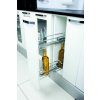 Starax S-2422-C, Výsuvný drôtený kôš 150mm chróm ĽAVÝ, Blum čiastočný výsuv Starax S-2422-C, Výsuvný drôtený kôš 150mm chróm ĽAVÝ, Blum čiastočný výsuv